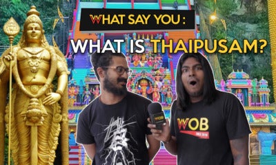 What Say You: What Is Thaipusam? - World Of Buzz