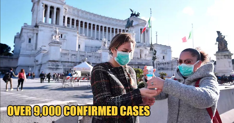 Italy is Now On Total Lockdown With 9,172 Cases & - WORLD OF BUZZ
