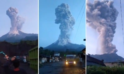 Airport Closes After Mount Merapi Erupts, Spewing Out 6,000 Metre High Ash Column - World Of Buzz