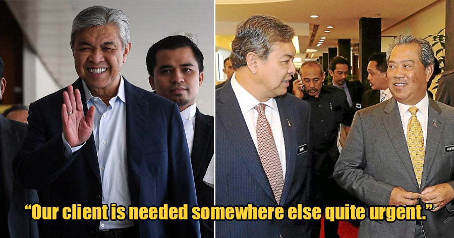 Zahid's Corruption Trial Postponed As He Needs to Discuss With Muhyiddin About The New Cabinet - WORLD OF BUZZ