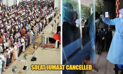 Covid-19: Solat Jumaat Cancelled In Perlis After Kkm'S Decision To Hold Off Big Scale Gatherings - World Of Buzz