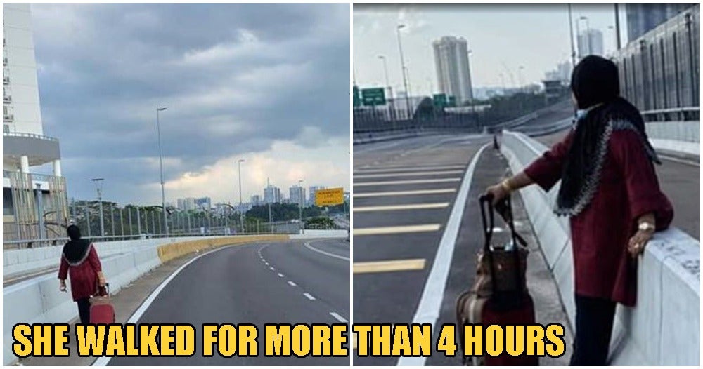 Dedicated Mum & Wife Walks From Johor To SG To Take Care Of Grandkids & Sick Husband - WORLD OF BUZZ