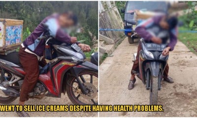 Hardworking Father Died Sleeping On His Motorcycle, Most Probably Due To Exhaustion - World Of Buzz 1