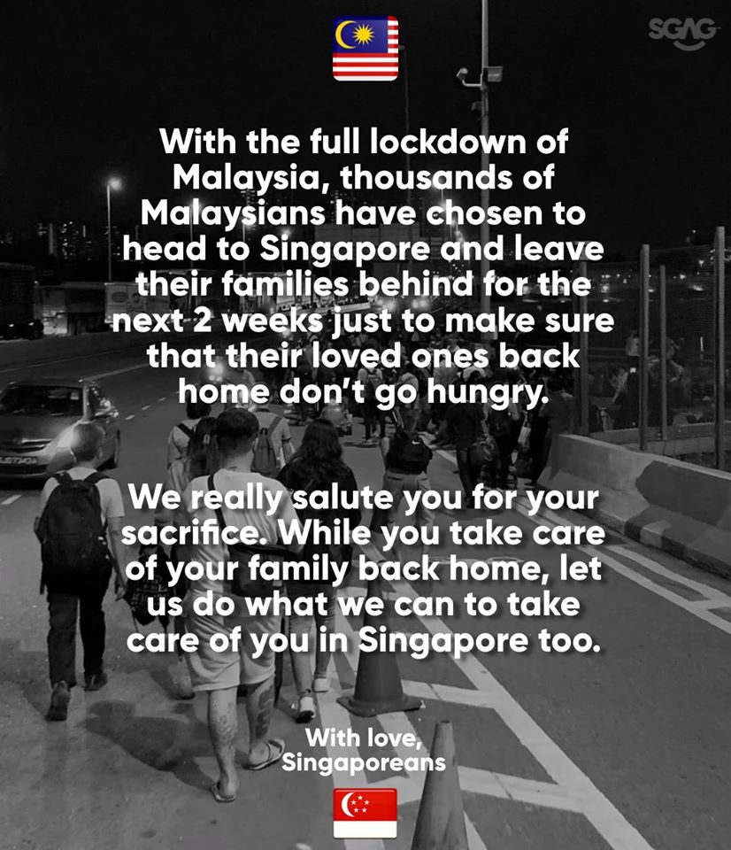 Hardworking M'sians Move To Sg During Movement Control Order To Work &Amp; Feed Their Families - World Of Buzz