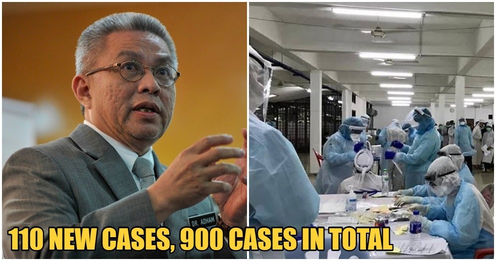 Just In: Moh Announces 110 New Cases Of Covid-19 In Malaysia, Total Now At 900 - World Of Buzz