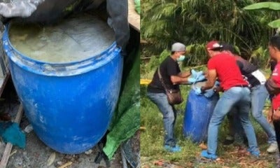 Kedah Man Murdered And Stuffed His Brother Inside A Barrel Filled With Cement - World Of Buzz