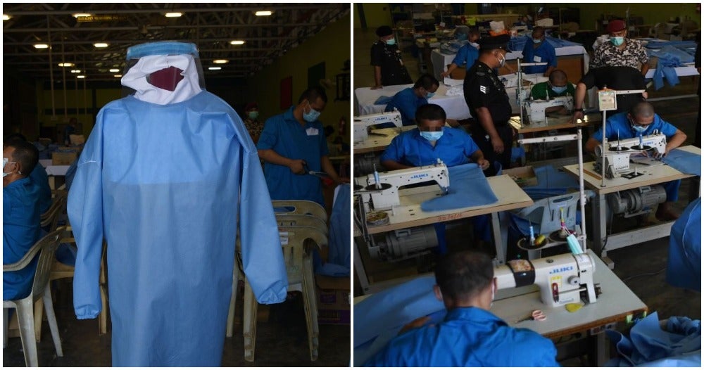 Kuantan Inmates Work Monday To Sunday To Ensure Our Frontliners Get Protective Suits - World Of Buzz 3