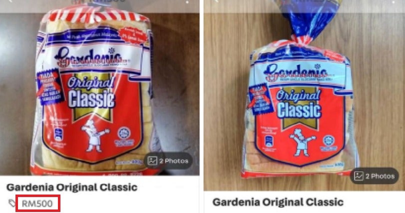 Malaysians Are Actually Selling Gardenia Breads Online For RM500 - WORLD OF BUZZ