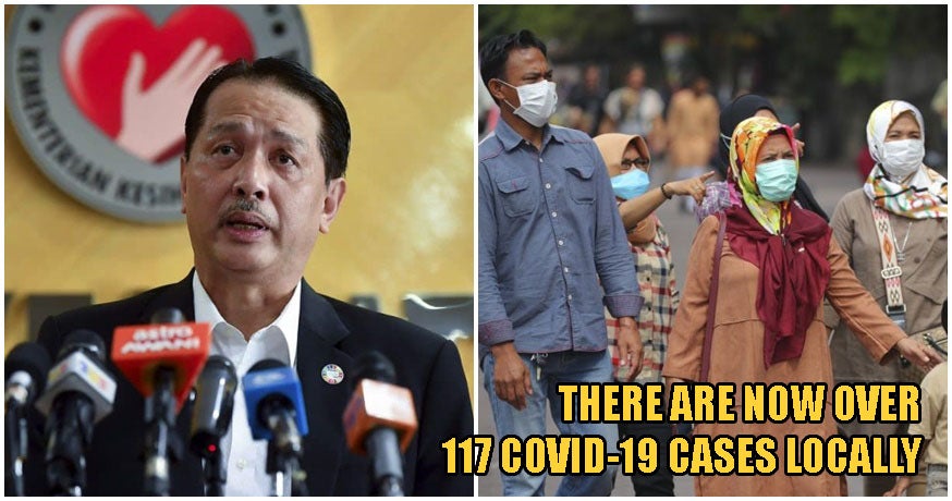 Moh: Covid-19 Coronavirus Cases In Malaysia Officially Above 100, Total Now At 117 - World Of Buzz