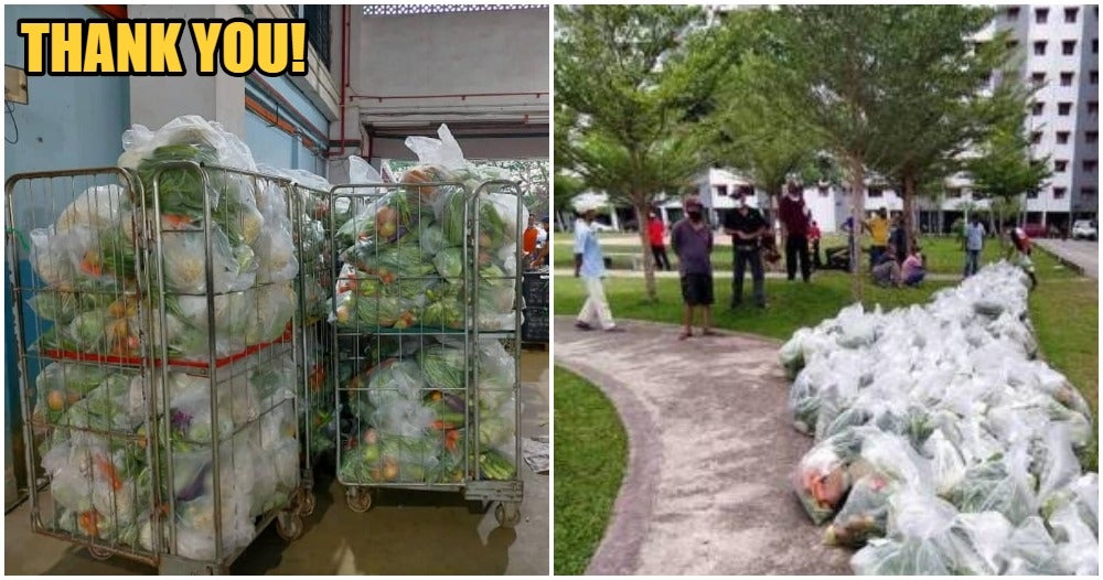 M'sian Wholesale Vendors Give Out 10 Tonnes Of Free Vegetables To Kuantan Residents During Mco - World Of Buzz 2