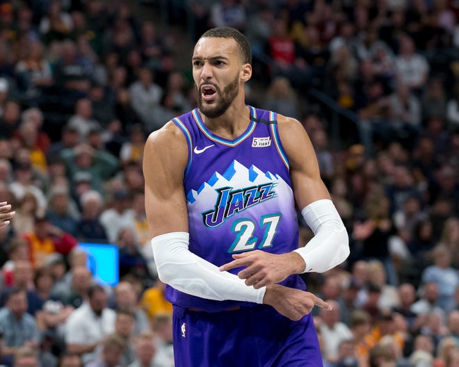 NBA Suspended As Rudy Gobert is Covid-19 Positive Days After He Jokingly Touched Reporters' Mics - WORLD OF BUZZ