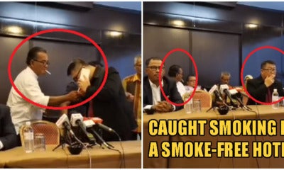 New Melaka State Govt Members Openly Smoke Cigarettes In Smoke-Free Zone Hotel During Conference - World Of Buzz 2