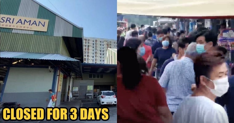Penang Shuts Down Sri Aman Market Because People Are Still Ignoring The Movement Control Order - World Of Buzz 1