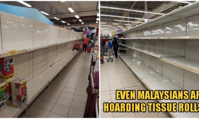 Penangites Start Raiding Supermarkets For Tissue Rolls After Suspsected Coronavirus Case Found In State - World Of Buzz 3