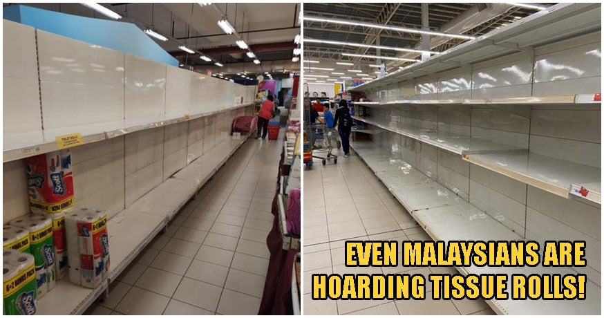 Penangites Start Raiding Supermarkets For Tissue Rolls After Suspsected Coronavirus Case Found In State - World Of Buzz 3