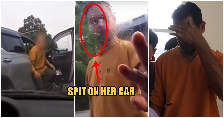 PJ Road Bully SPITS On Woman's Car & Smashes Her Side-Mirror, Gets Arrested With 4 Days Jail - WORLD OF BUZZ 5