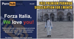 pornhub is offering free premium subscription to all italians under covid 19 quarantine for 1 month world of buzz 3 1