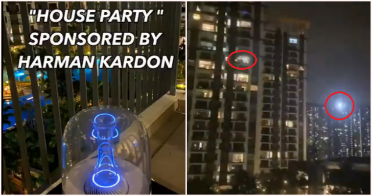Restless Msians Unable To Party During Mco Decide To Create Epic Condo Balcony Rave World Of Buzz 1