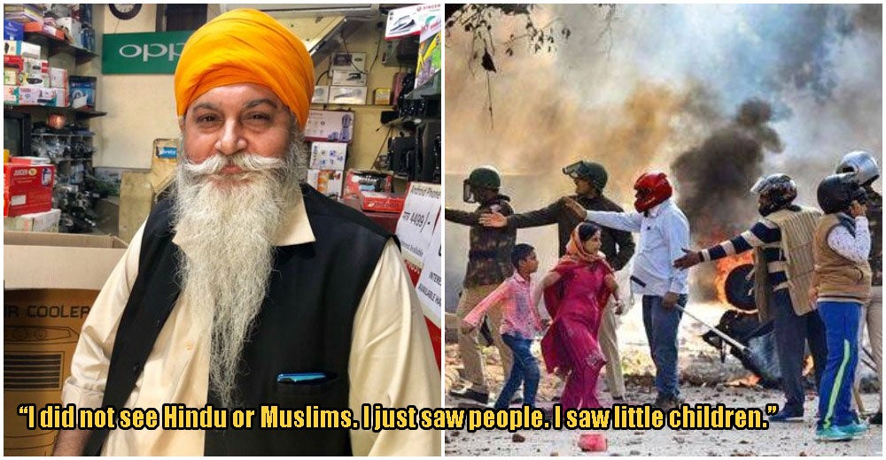 Sikh Uncle Saves Muslims During Riots - World Of Buzz