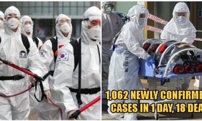 South Korea Records Explosive 1,062 New Coronavirus Cases In Just One Day, Raising Total To 4,212 - World Of Buzz 3