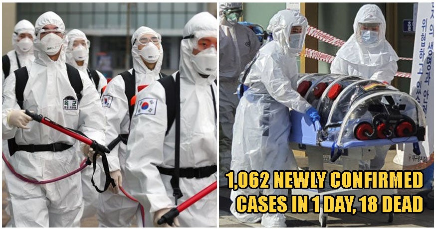 South Korea Records Explosive 1,062 New Coronavirus Cases In Just One Day, Raising Total To 4,212 - World Of Buzz 3