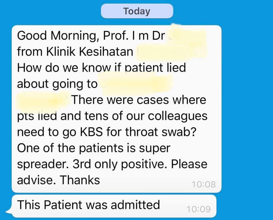S'wakian Patient Lies About Testing Positive, Puts 10 Medical Frontliners At Risk Of Covid-19 - WORLD OF BUZZ