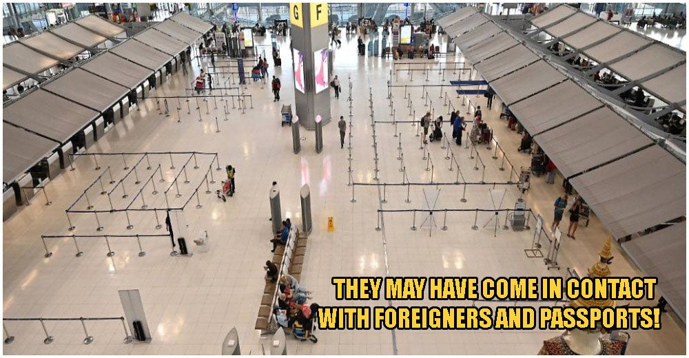 Thai Airport Immigration Officers Tested Positive For Covid-19, Travel Ban Has Been Imposed - World Of Buzz