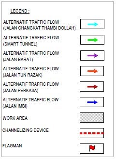 These Roads Will be Closed at Certain Times From 13th March Till 29th March in KL - WORLD OF BUZZ