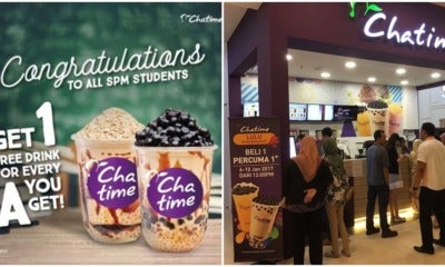 This Is Not A Drill! Chatime Malaysia Is Offering 1 Free Drink For Every &Quot;A&Quot; You Get For Spm! - World Of Buzz 5