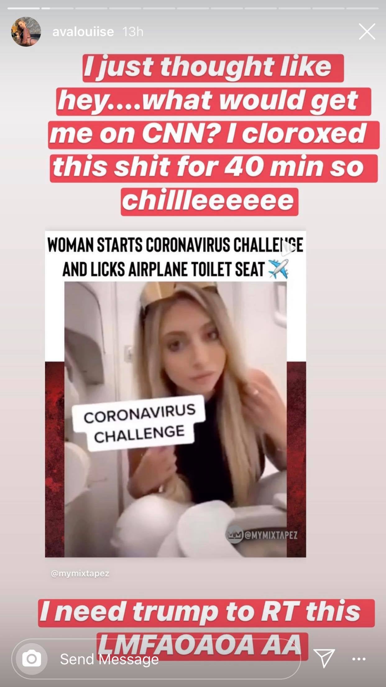 Tik Tok User Goes Viral After Starting "Coronavirus Challenge" By Licking Airplane Toilet Seat - WORLD OF BUZZ 2
