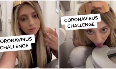 Tik Tok User Goes Viral After Starting &Quot;Coronavirus Challenge&Quot; By Licking Airplane Toilet Seat - World Of Buzz