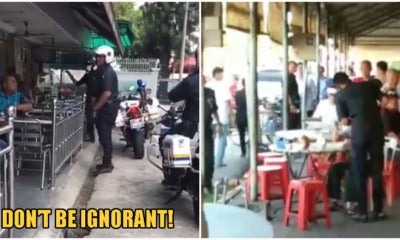 Video: Pdrm Warns M'Sians Who Ignore Movement Control Order And Eat At Restaurants - World Of Buzz