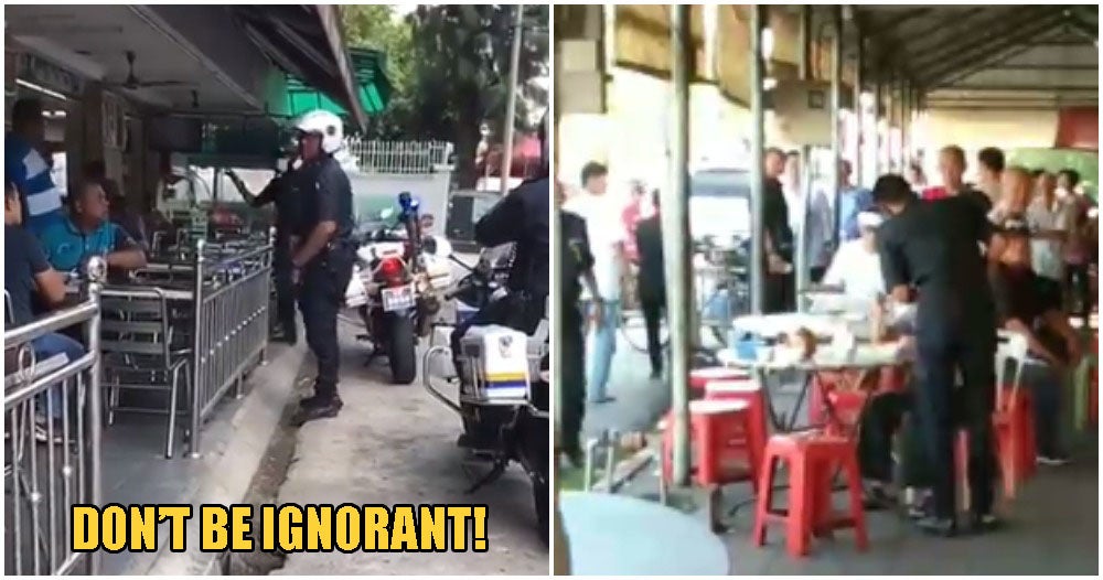 Video: PDRM Warns M'sians Who Ignore Movement Control Order And Eat At Restaurants - WORLD OF BUZZ