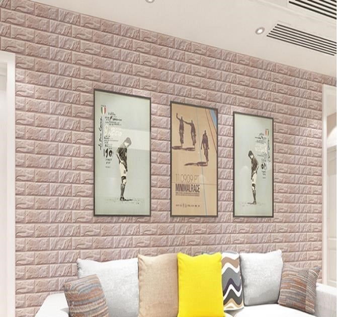 60X60Cm Pe Foam 3D Wall Stickers Home Decor Wallpaper Qpet 1806 06 F1012613 8 1