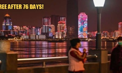 Wuhan Celebrates Freedom With A Light Show As Government Uplifts 11 Week Lock Down - World Of Buzz