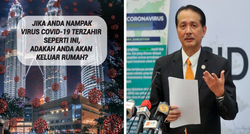 Health Dg Shares Creative Covid-19 Photo On Social Media To Get M'Sians To Stay At Home &Amp; Netizens Love It! - World Of Buzz