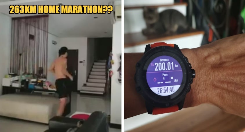 M'Sian Man Does A 263Km Home Marathon - World Of Buzz