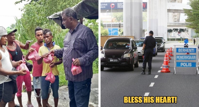 M'Sian Man Helps Poor Foreign Workers Who Have No Wage During Mco By Giving Them Free Food - World Of Buzz