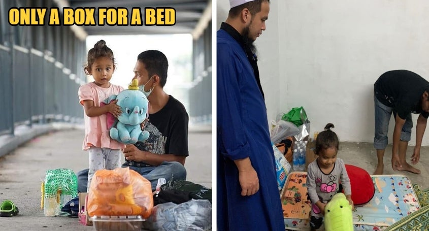 Ustaz Rescues Homeless Family Living On A Bridge By Getting Them A Home - World Of Buzz