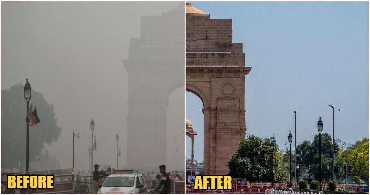 India Displays Significant Drop In Air Pollution Since Nationwide Covid-19 Lock Down - World Of Buzz
