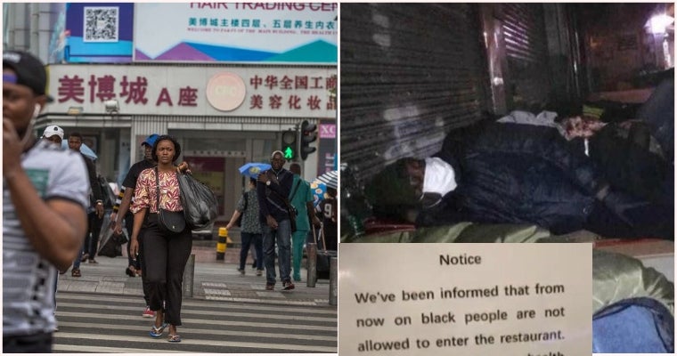 Africans Are Being Thrown Out Of Their Homes In China, After - WORLD OF BUZZ