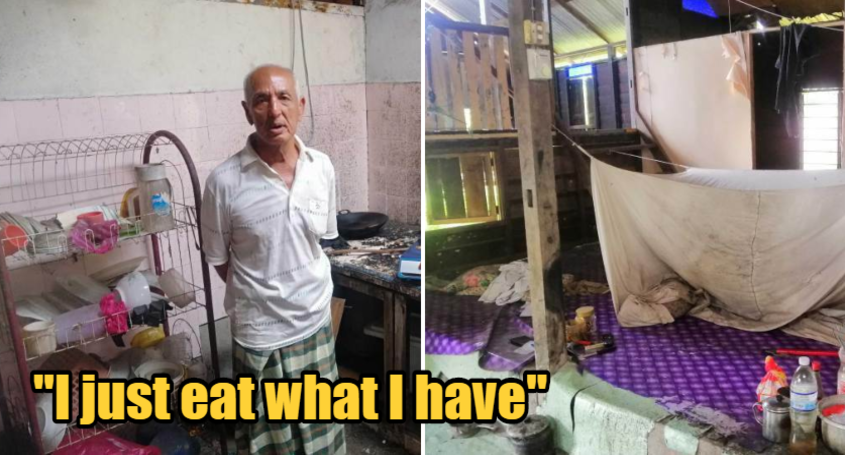 A 69Yo M'Sian Man Eats Rice With Salt &Amp; Bread Dipped In Water Every Day Because He Cannot Afford Proper Meals - World Of Buzz 2