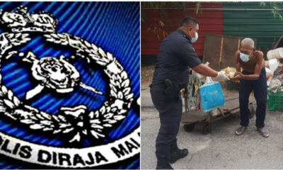 Abang Police Brickfields Gave His Food Away To Feed The Homeless. Thank You! - World Of Buzz 1