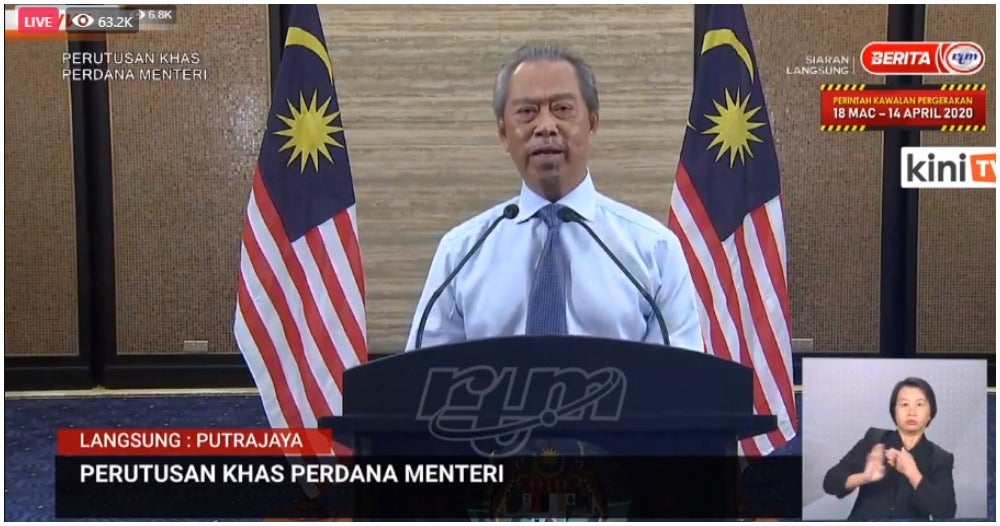 Breaking: Mco Will Be Extended Until 28 Apr 2020, Says Pm - World Of Buzz