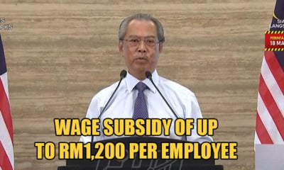 Breaking: Smes To Receive New Wage Subsidy Program Of Up To Rm1,200 Per Employee, Says Pm - World Of Buzz