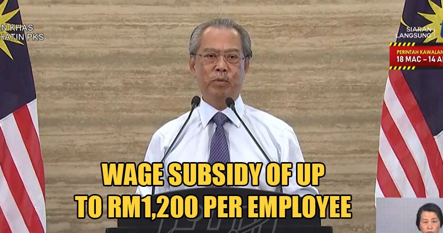 Breaking: Smes To Receive New Wage Subsidy Program Of Up To Rm1,200 Per Employee, Says Pm - World Of Buzz