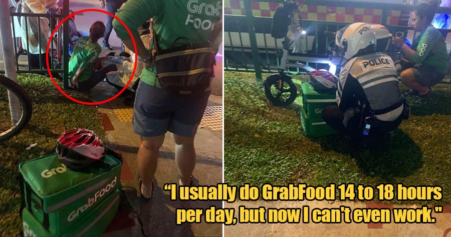 Grabfood Rider With 5 Kids Can'T Work After Hit &Amp; Run Accident - World Of Buzz