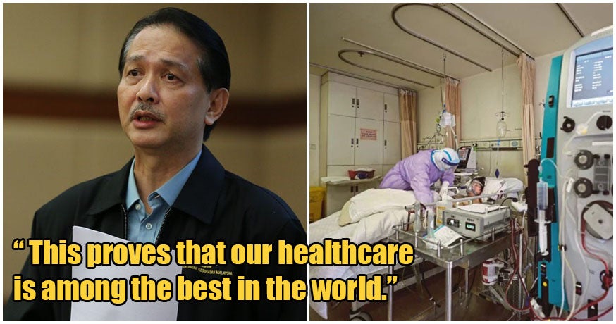 Health D-G: M'sia's Covid-19 Mortality Rate Is Among The LOWEST In The World At Only 1.58% - WORLD OF BUZZ