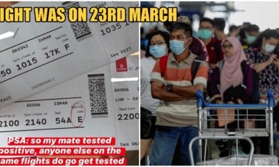 M'Sian On Flight From London To Kl Tests Positive For Covid-19, Advises Other Passengers To Get Tested - World Of Buzz