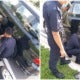 Pdrm Officers &Amp; Army &Quot;Oppa&Quot; Selflessly Helps Malaysia Doctor To Replace Burst Tyre - World Of Buzz 2
